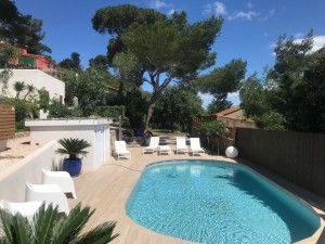 villa rêves piscine location Sète