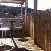 Pascal terrasse ensoleillee